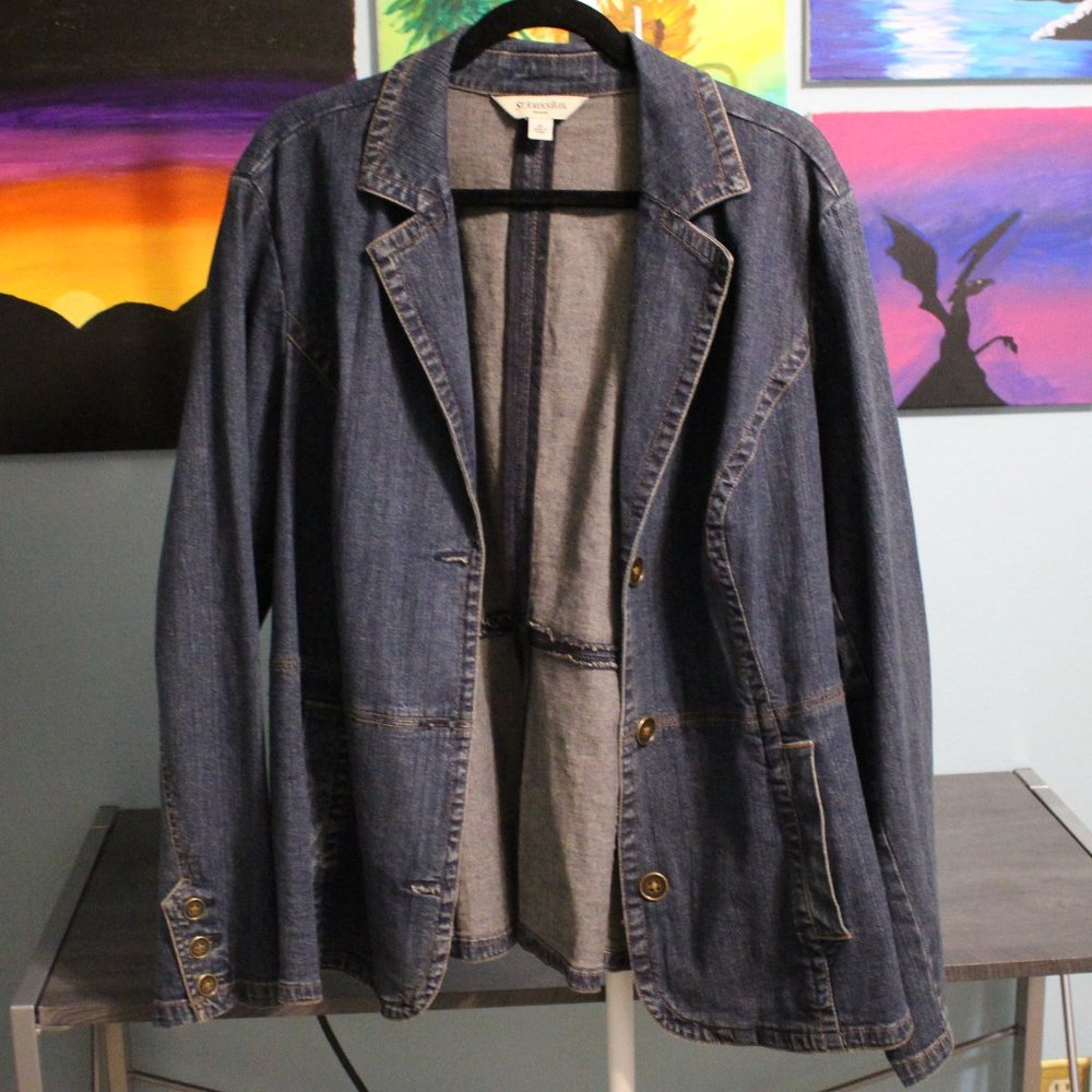 St John's Bay Jean Jacket